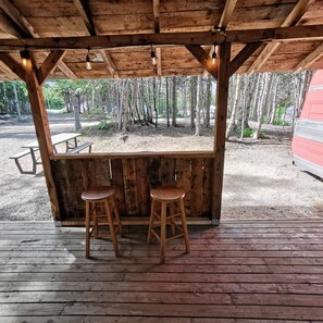 Comfort Mobile Home | Terrace/patio - Blue Bayou Resort (South Harbour)