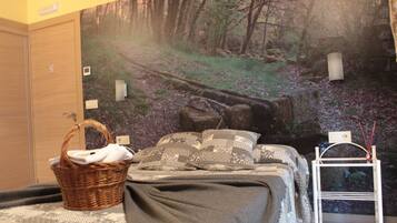 5 chambres, couette en duvet d'oie, matelas mémoire de forme