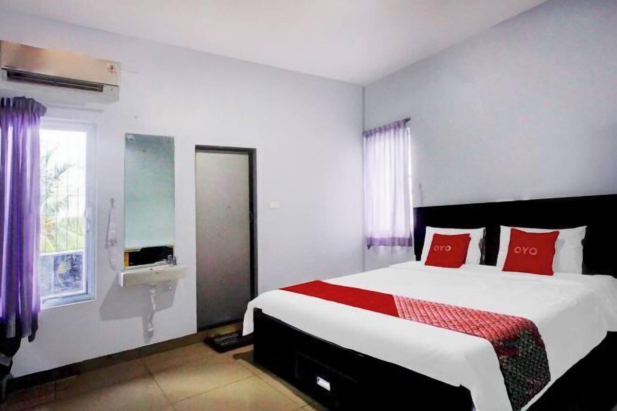 Skrivebord, mørklægningsgardiner, gratis Wi-Fi, sengetøj