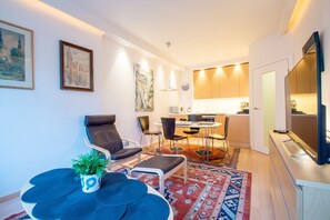 Living area - Grand Apartments Patio Mare (Sopot)