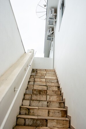 Handläufe an den Treppen