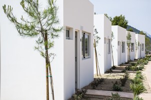 Majoituspaikan julkisivu