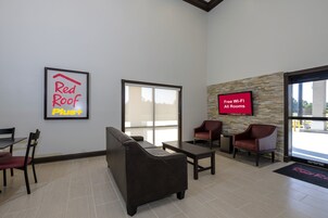 Sala de estar en el lobby