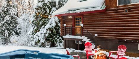 Tina de hidromasaje al aire libre