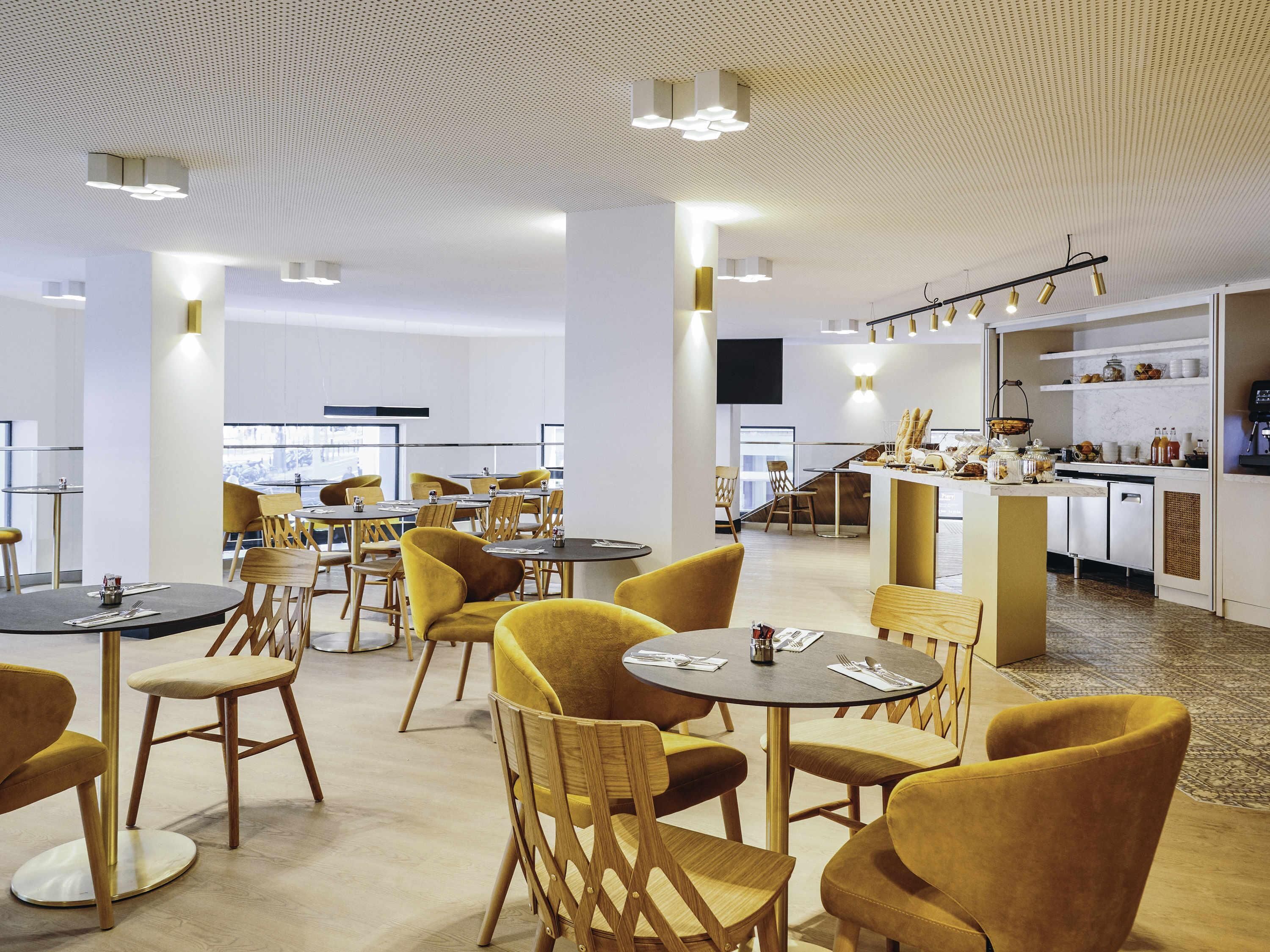 Tägliches Frühstücksbuffet gegen Gebühr