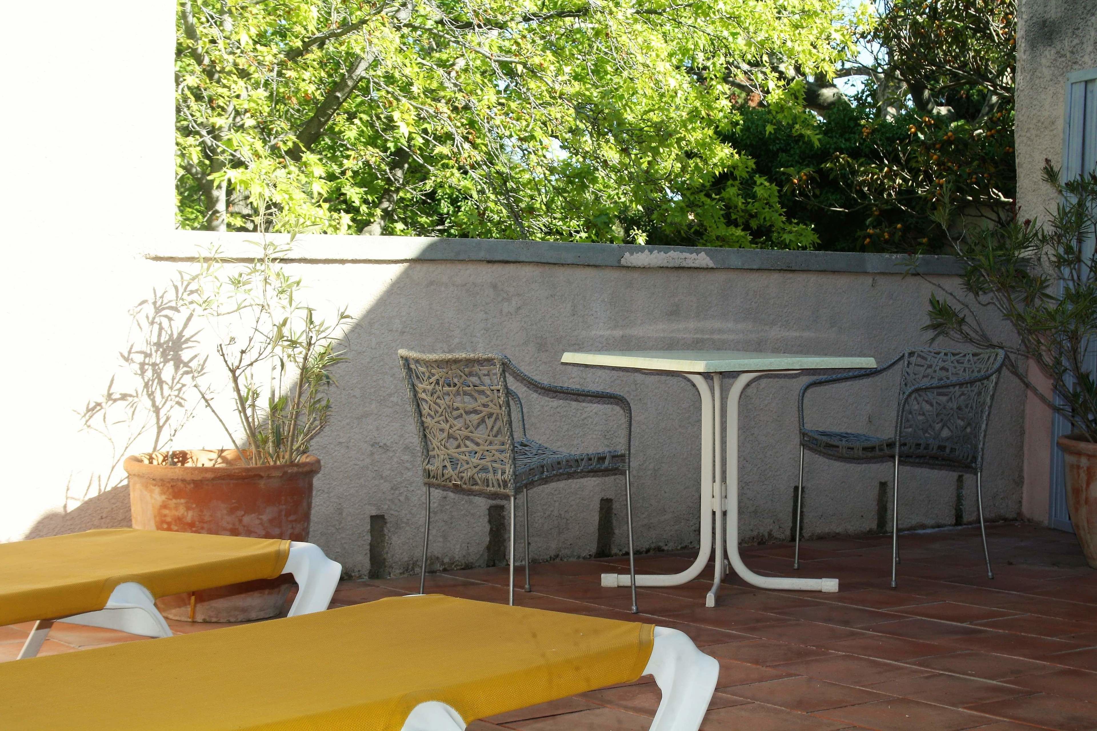 superior double room (calissanne) | terrace/patio