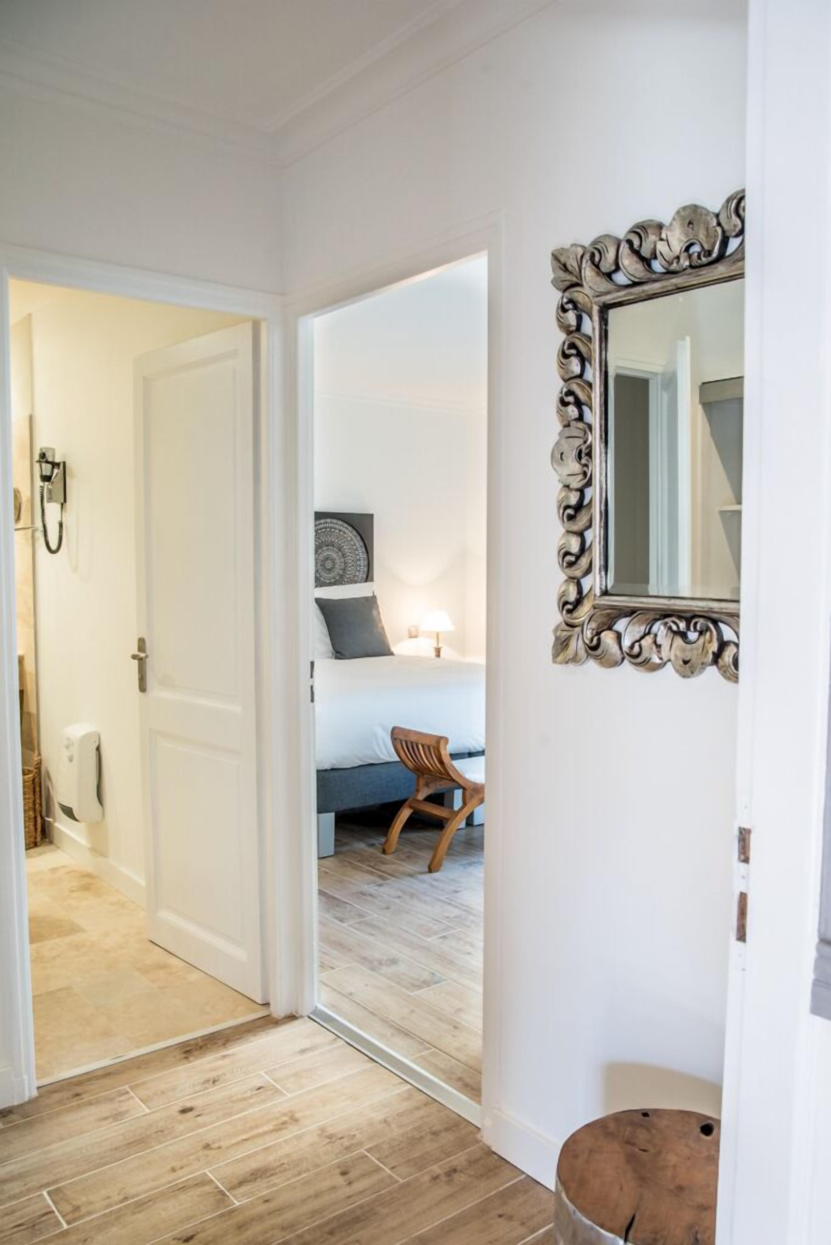 superior double room, pool view (terre brune) | premium bedding, minibar, in-room safe, individually decorated