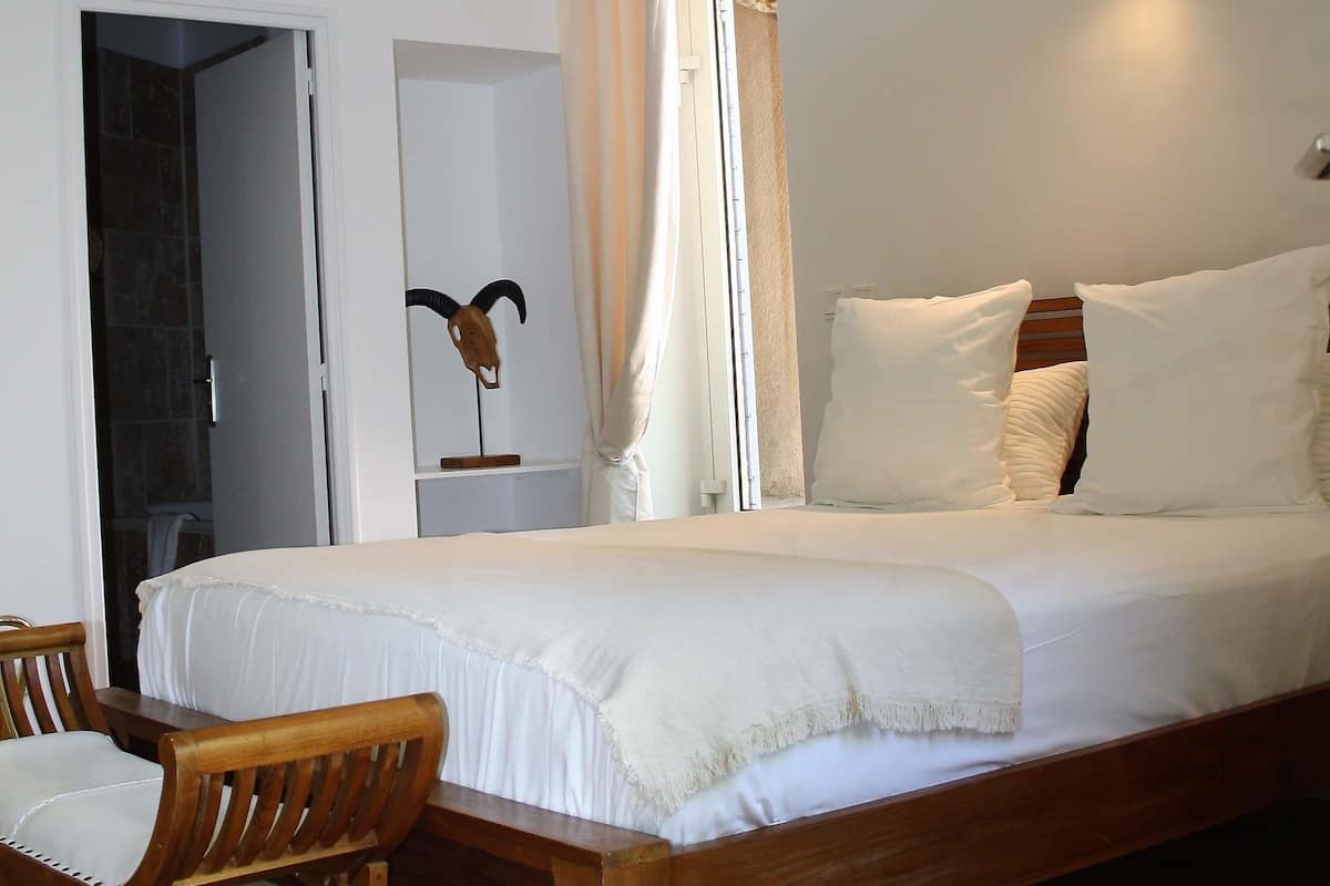 superior double room (calissanne) | premium bedding, minibar, in-room safe, individually decorated