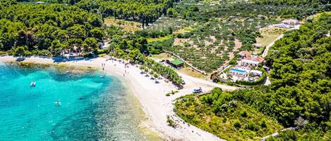 بالقرب من الشاطئ