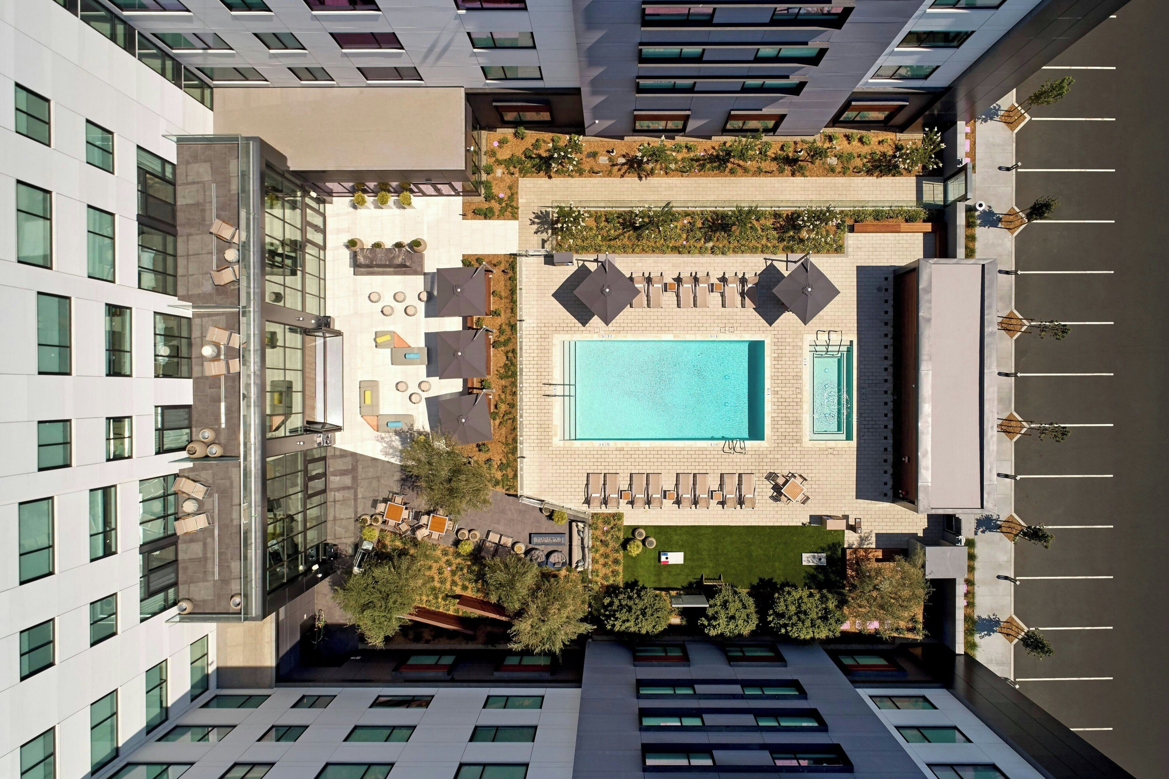 Alberca al aire libre 