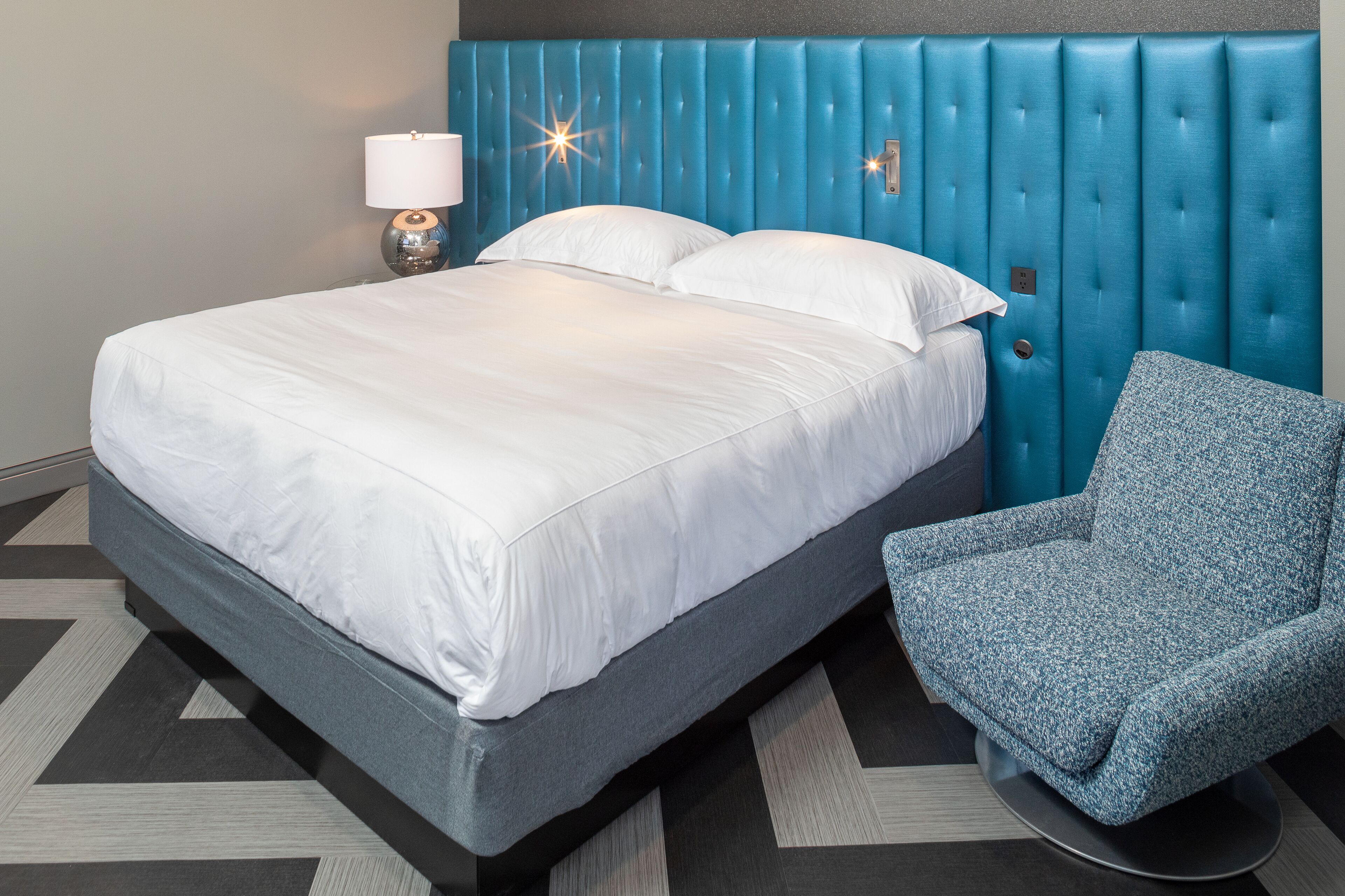Superior Suite, 1 King Bed, City View (Phillips Mural Suites) | 1 bedroom, premium bedding, pillowtop beds, blackout drapes