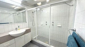 Dusche, Handtücher