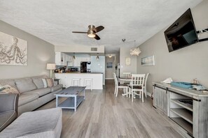 Smart TV - Oceanfront: King Bed, Private Beach, Big Pool (Carolina Beach)