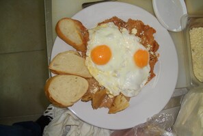 Petit déjeuner buffet