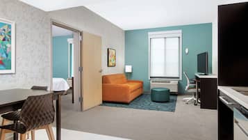 49-inch TV with cable channels