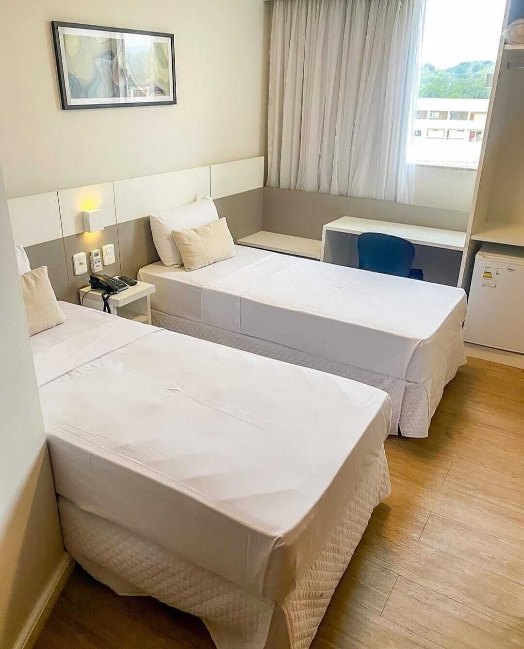 standard single room, 2 single beds | view from room