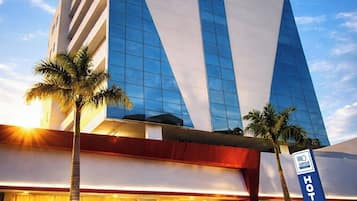 Fassade der Unterkunft