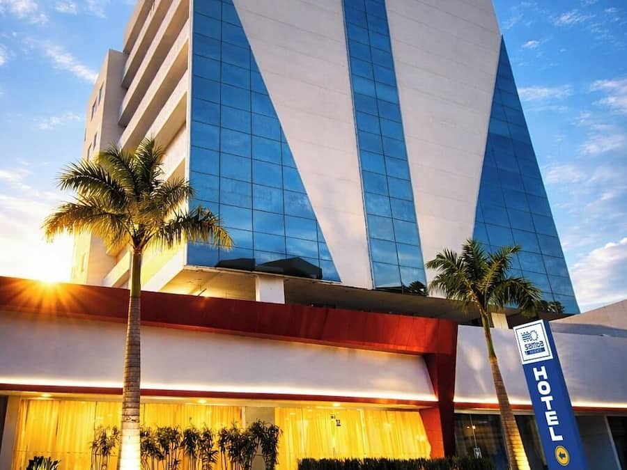 Fassade der Unterkunft