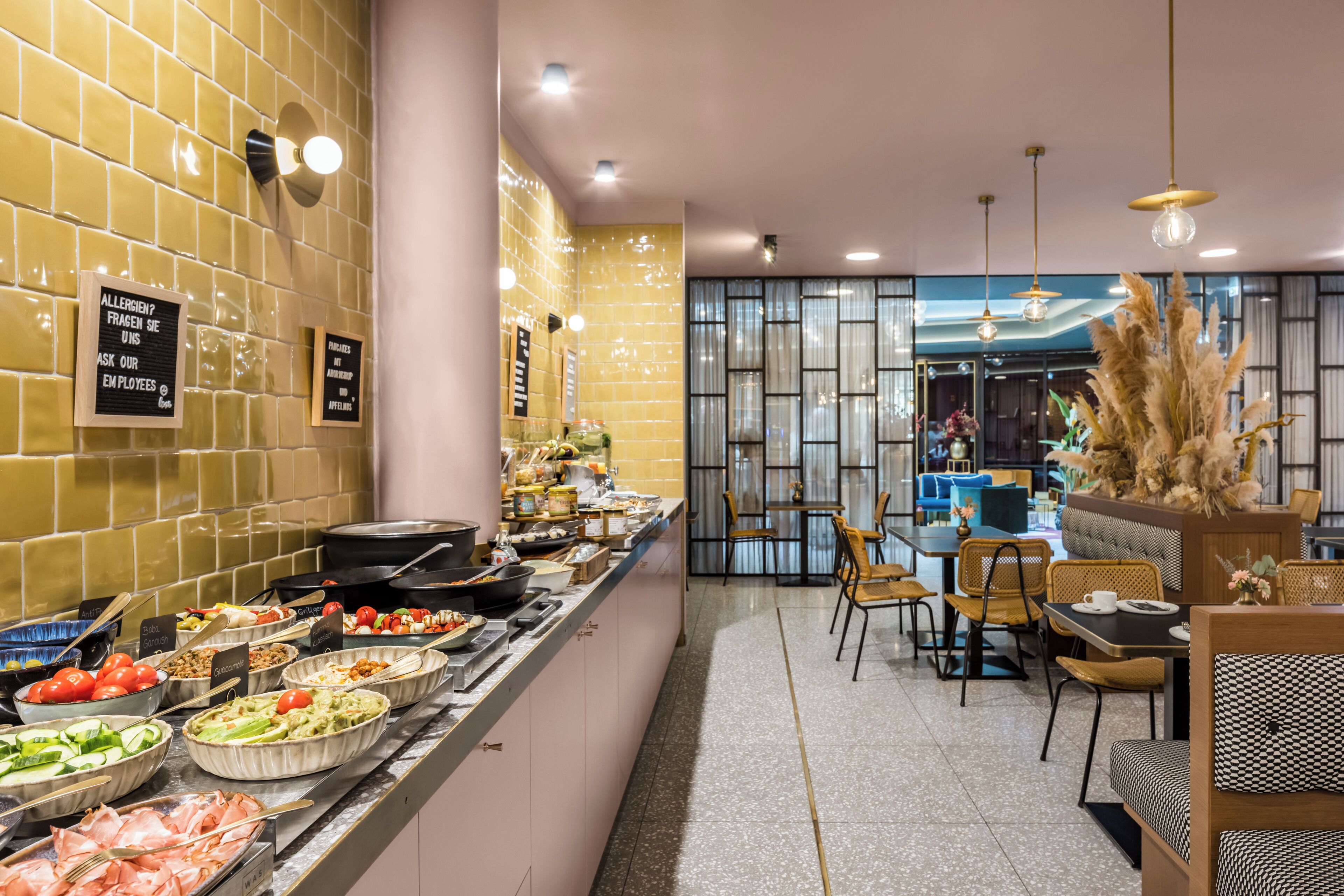 daily buffet breakfast (eur 19.5 per person)