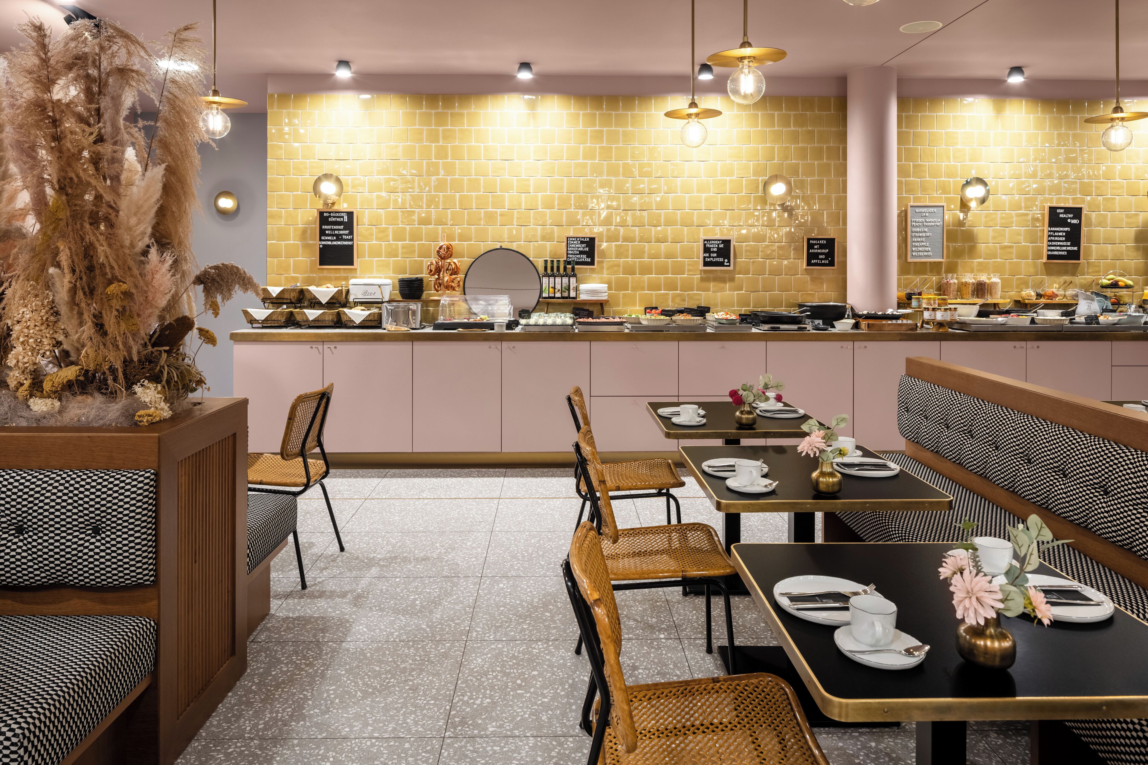 daily buffet breakfast (eur 19.5 per person)