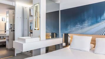 Classic-dobbeltværelse - 1 dobbeltseng | Allergivenligt sengetøj, minibar, skrivebord