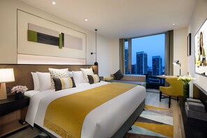 Executive Room, 2 Bedrooms | Living area | LED TV, DVD player - Citadines Gaoke Liangjiang Chongqing (Chongqing)