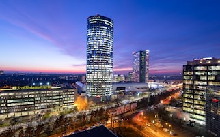 City view from property