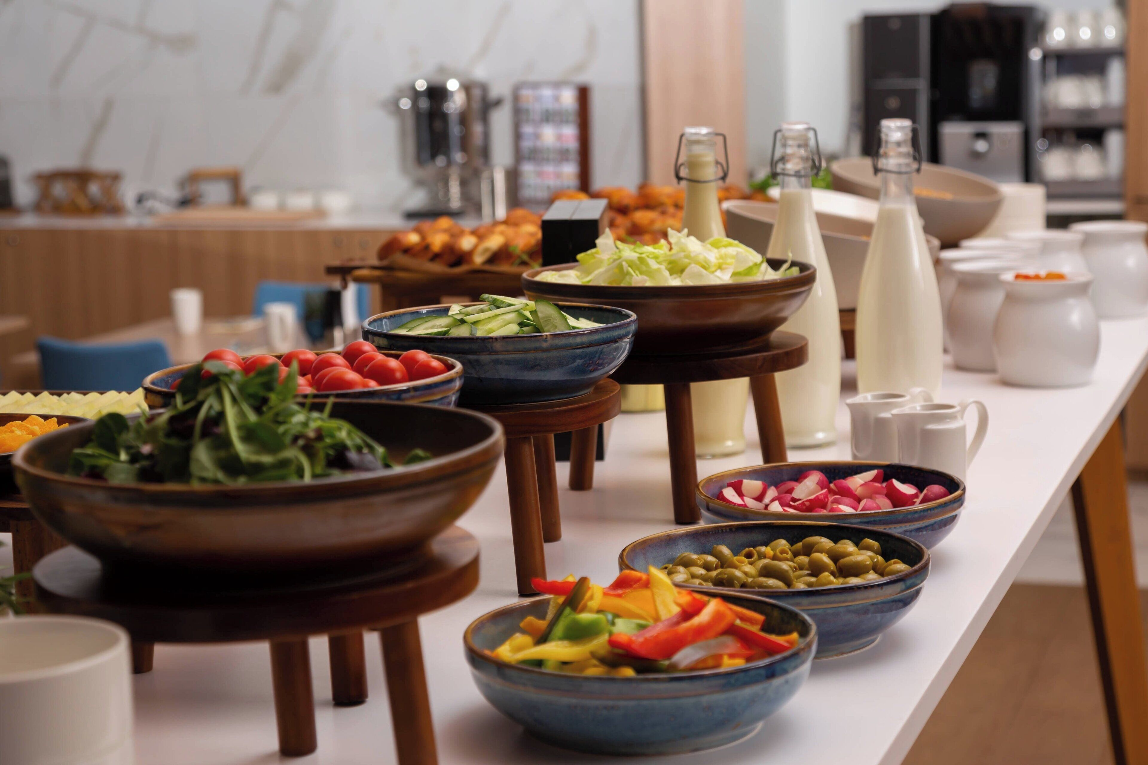 daily buffet breakfast (eur 19 per person)