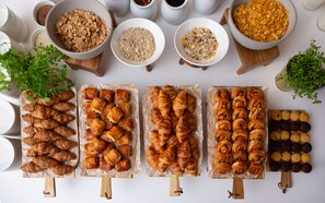 Daily buffet breakfast (EUR 19 per person) - Courtyard by Marriott Bucharest Floreasca (Bucharest)