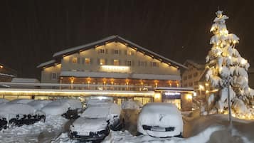 Front of property – evening/night