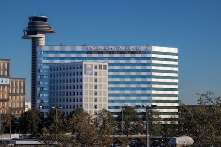 Front of property. Comfort Hotel Arlanda Airport Terminal
