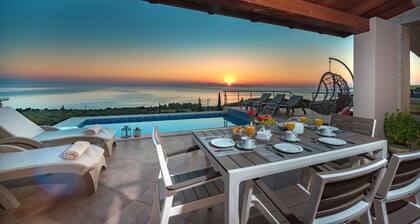 2 Schlafzimmer Villa mit privatem Pool und herrlicher Aussicht