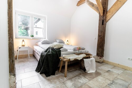 Wunscherschöne Ferienwohnung "Kuhstall" in ländlicher Lage