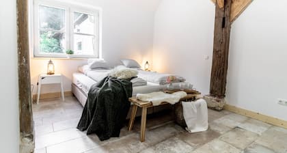 Wunscherschöne Ferienwohnung "Kuhstall" in ländlicher Lage