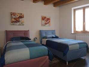 2 habitaciones y ropa de cama 