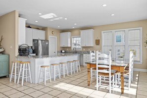 Dining - Oceanfront Oasis with Private Pool, Beach Access & Stunning Views – Perfect for (Emerald Isle)