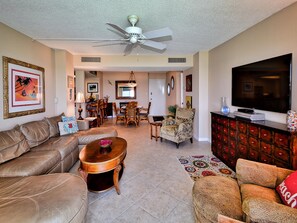 TV - 440 West Condos 607-N 6th Floor 440 West Condo with Stunning Water View. (Clearwater Beach)