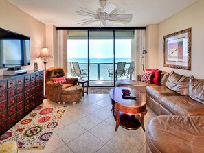 TV - 440 West Condos 607-N 6th Floor 440 West Condo with Stunning Water View. (Clearwater Beach)