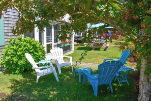 Terrace/patio - Cape Cod cottage-Just 150 feet to Sea Street Beach (Dennis Port)