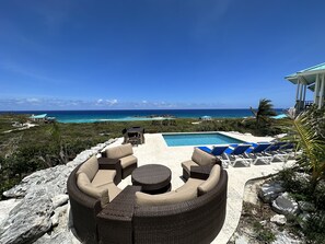 Alberca al aire libre 