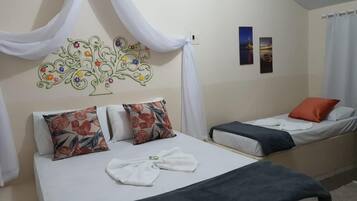 Wi-Fi de cortesia, roupa de cama