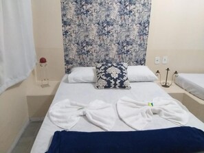 Wi-Fi de cortesia, roupa de cama