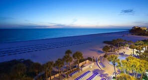 On the beach