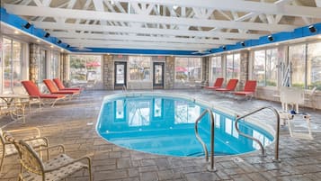 Indoor pool, a heated pool