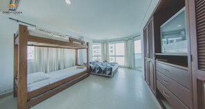 Torres del Lago 902B, 2 Bedroom | 1 間臥室、低過敏寢具、羽絨被、客房內保險箱