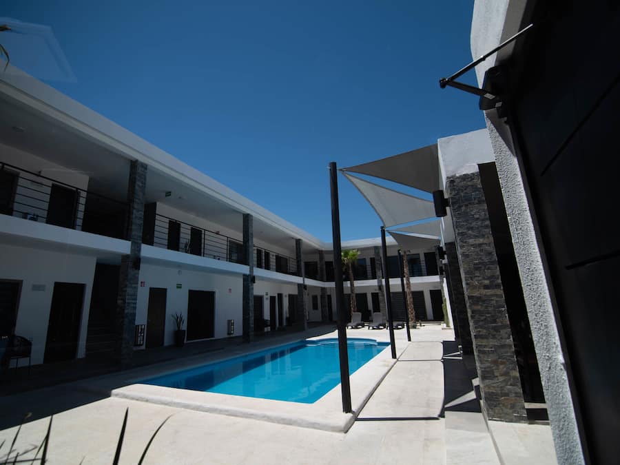 Alberca al aire libre