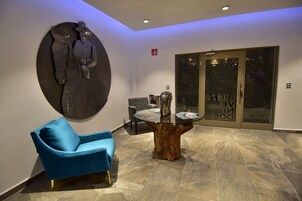 Sala de estar en el lobby