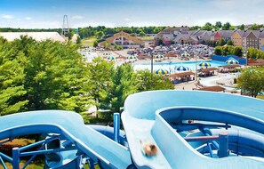 A heated pool - Amazing Resort at Mt. Olympus Water & Theme Park with FREE Passes! (Wisconsin Dells)