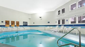 Indoor pool, a heated pool