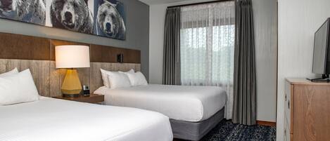 2 chambres, fer et planche Ă  repasser, accĂšs Ă  Internet, literie fournie